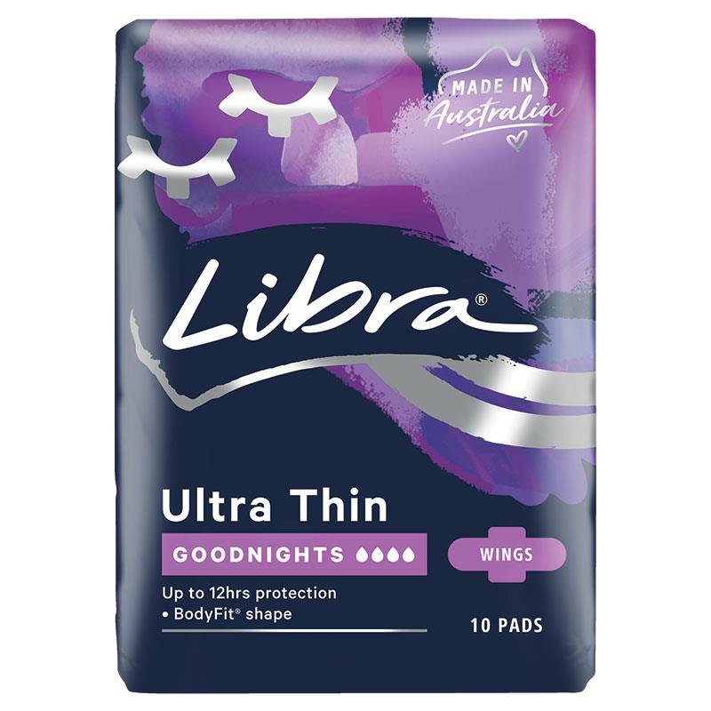 Libra 超薄夜用卫生巾 10片