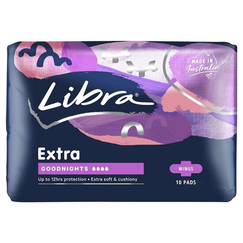 Libra 夜用卫生巾 10片