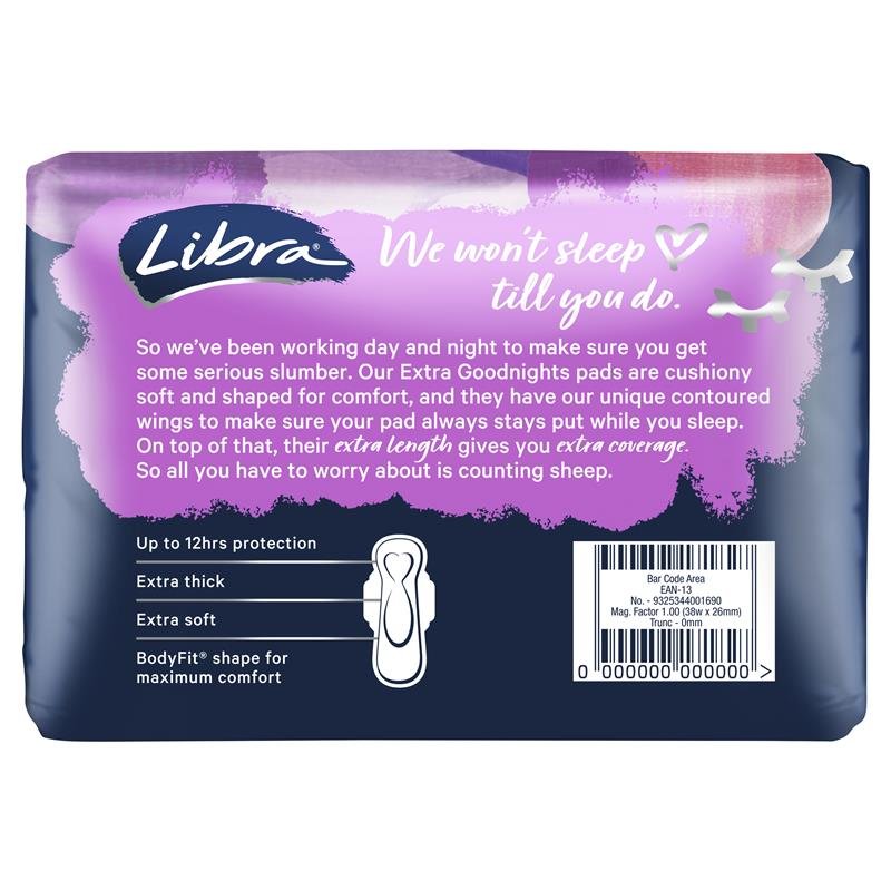 Libra 夜用卫生巾 10片