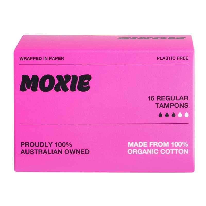Moxie 100%有机棉卫生棉条 普通型 16支