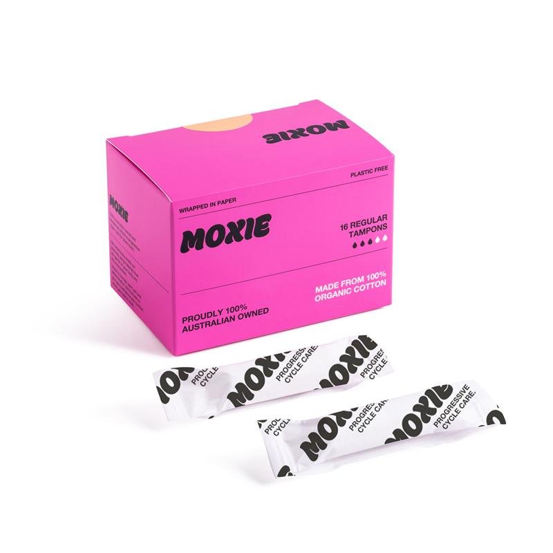Moxie 100%有机棉卫生棉条 普通型 16支