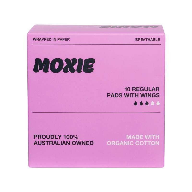 Moxie Organics 有机日用卫生巾 10片
