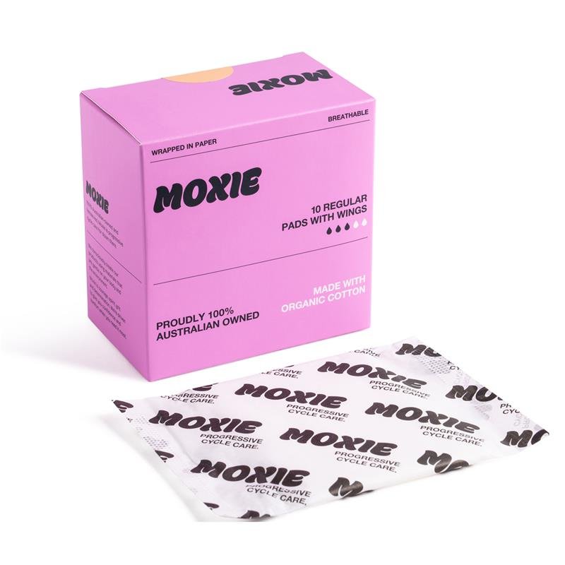 Moxie Organics 有机日用卫生巾 10片