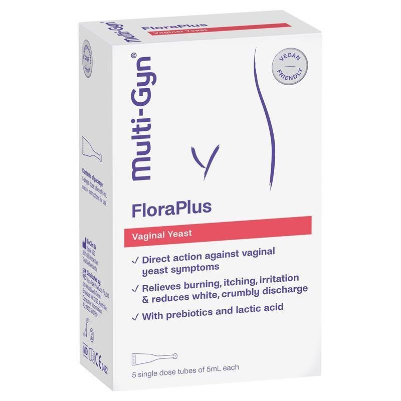 Multi-Gyn FloraPlus 私处护理凝胶 5支