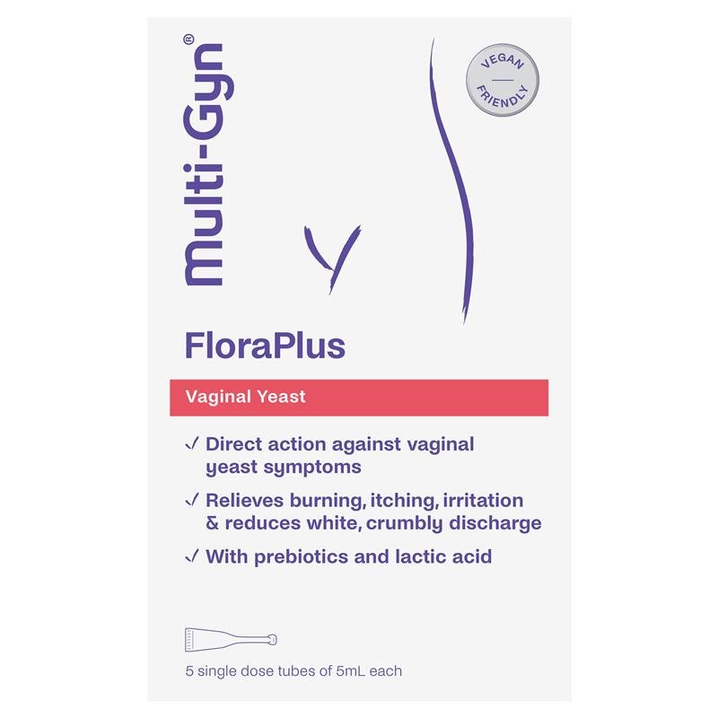 Multi-Gyn FloraPlus 私处护理凝胶 5支