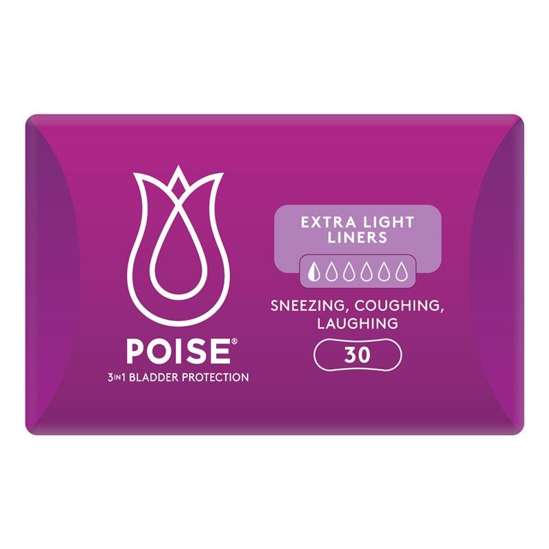 Poise 特轻型失禁护垫 30片