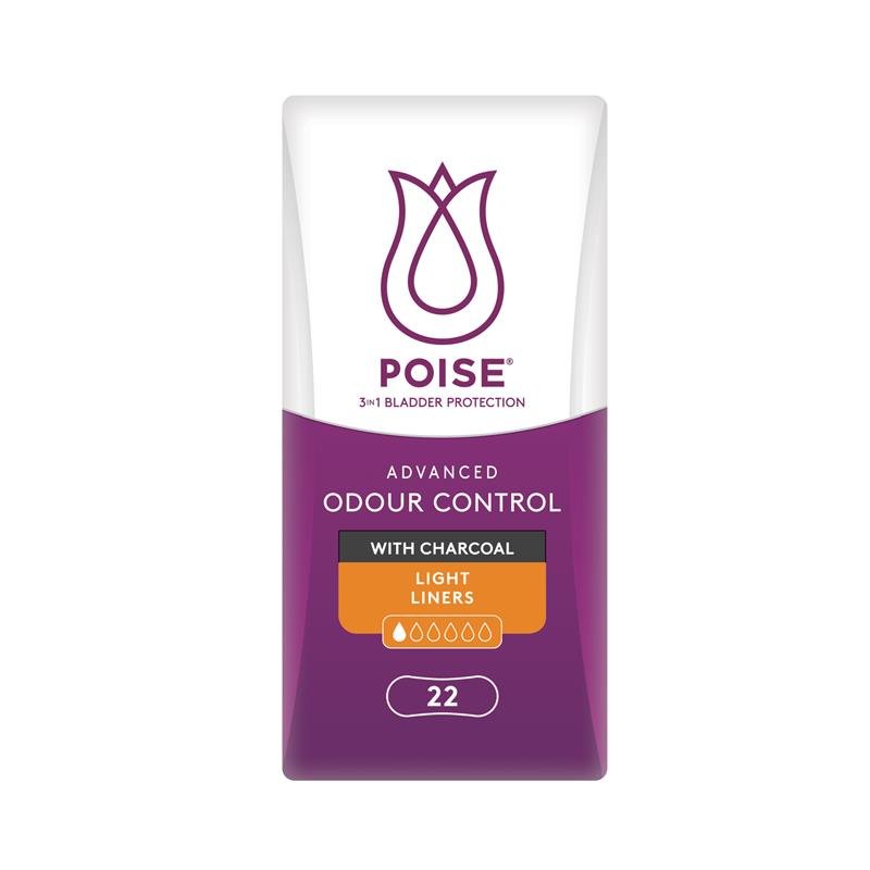 Poise 轻度失禁护垫 含活性炭 22片
