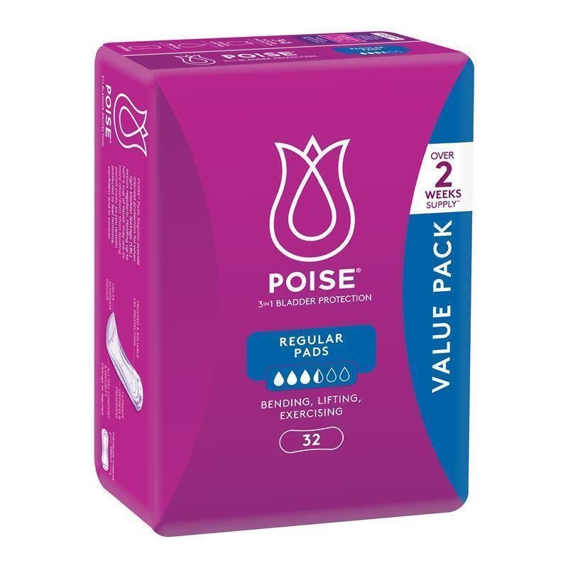 Poise 普通型失禁护理垫 32片