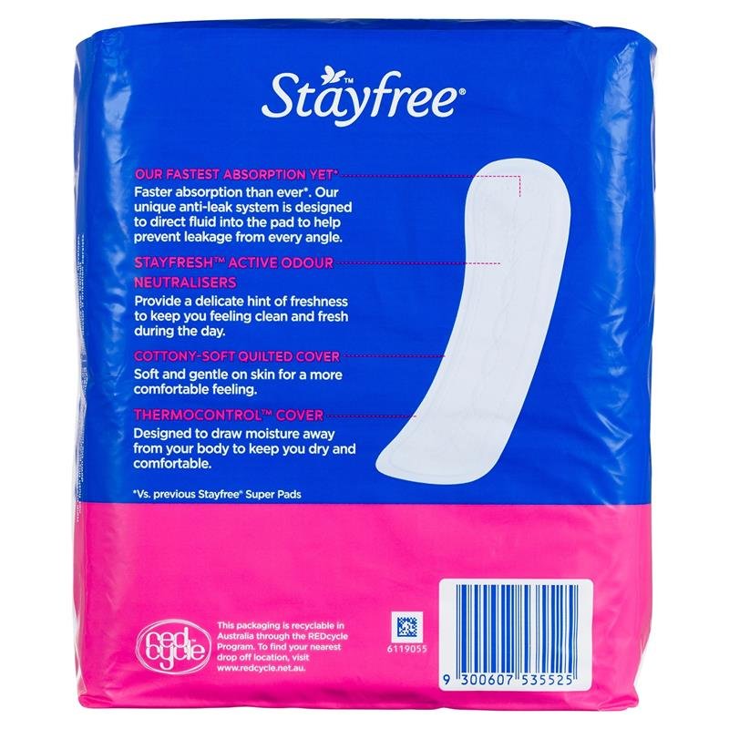 Stayfree 量多型卫生巾 18片
