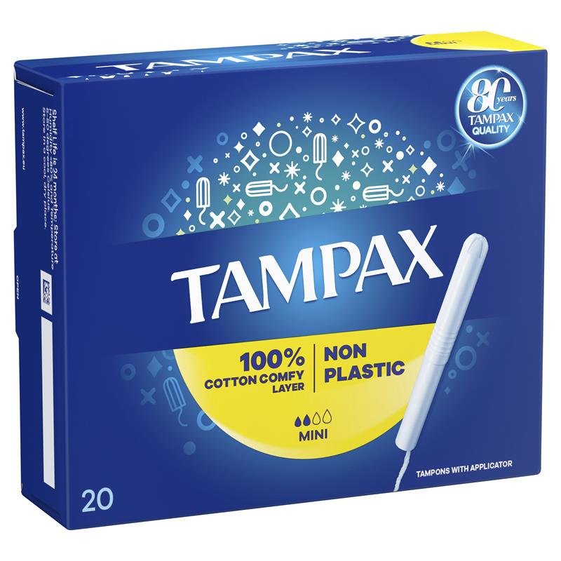 丹碧丝 Tampax 迷你型卫生棉条 带导管 20支
