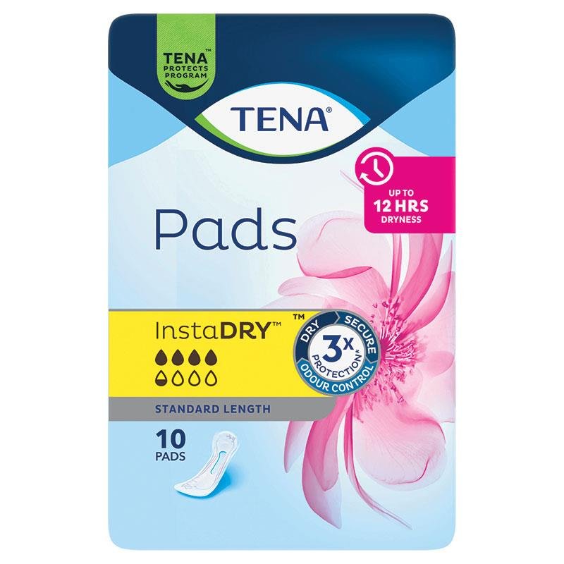 添宁 TENA Instadry 标准长度失禁护理垫 10片