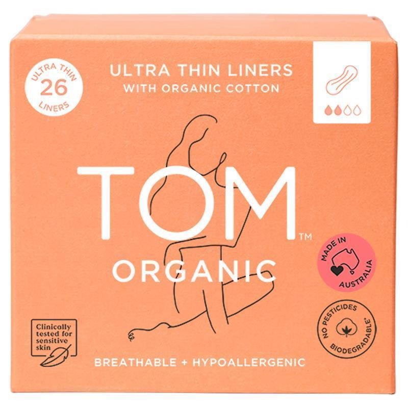TOM Organic 有机棉超薄护垫 独立包装 26片