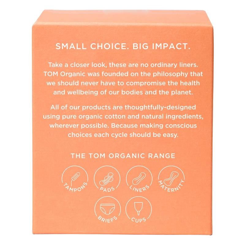 TOM Organic 有机棉超薄护垫 独立包装 26片