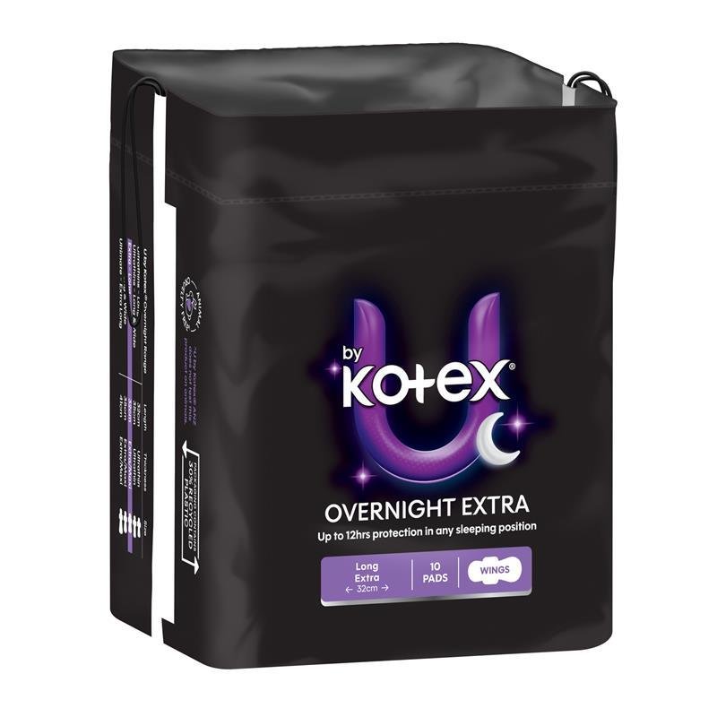 高洁丝 U by Kotex 夜用加强型卫生巾 10片