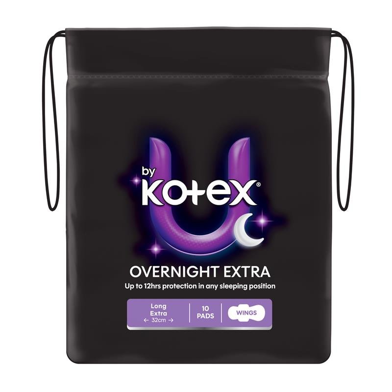 高洁丝 U by Kotex 夜用加强型卫生巾 10片
