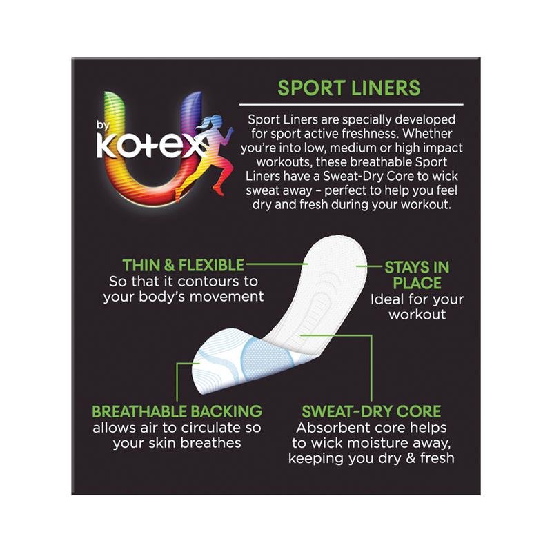 U by Kotex Sport 运动护垫 30片