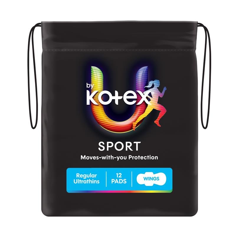 U by Kotex Sport 运动卫生巾 日用护翼 12片