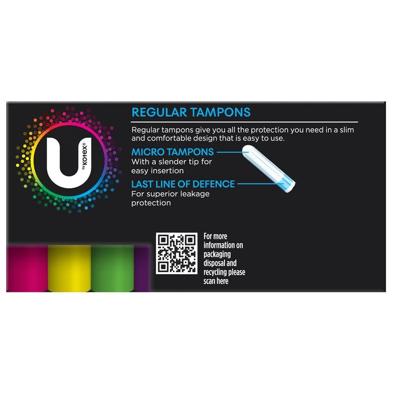 U by Kotex 卫生棉条 普通量 32支