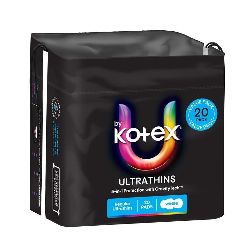U by Kotex 超薄卫生巾 日用护翼 20片