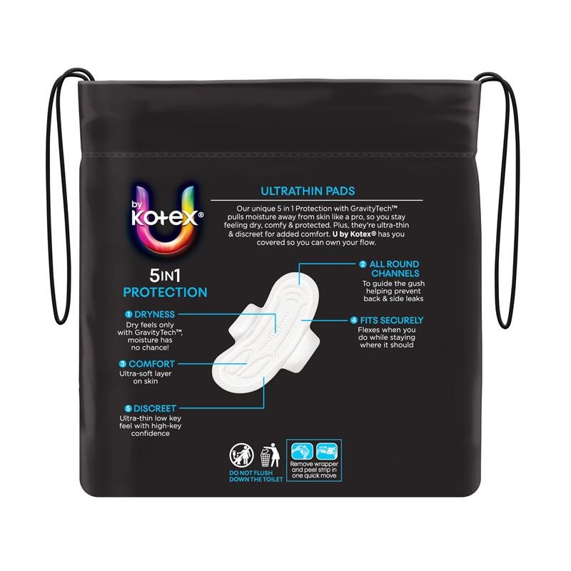 U by Kotex 超薄卫生巾 日用护翼 20片