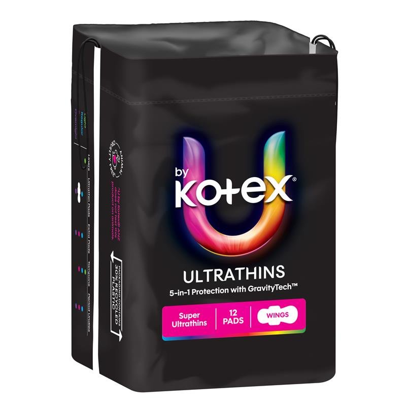 U by Kotex 超薄卫生巾 加量护翼 12片
