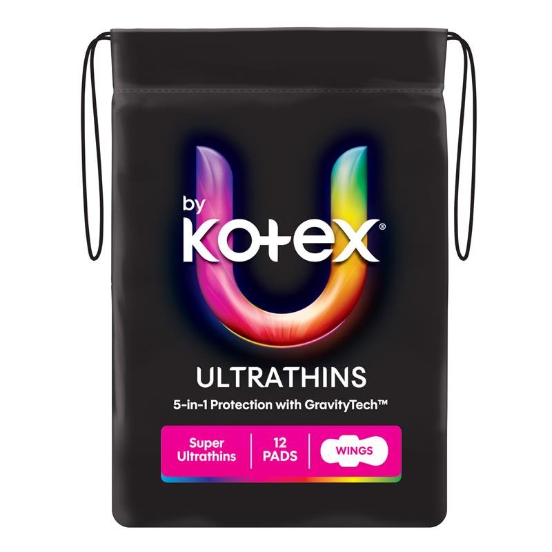 U by Kotex 超薄卫生巾 加量护翼 12片