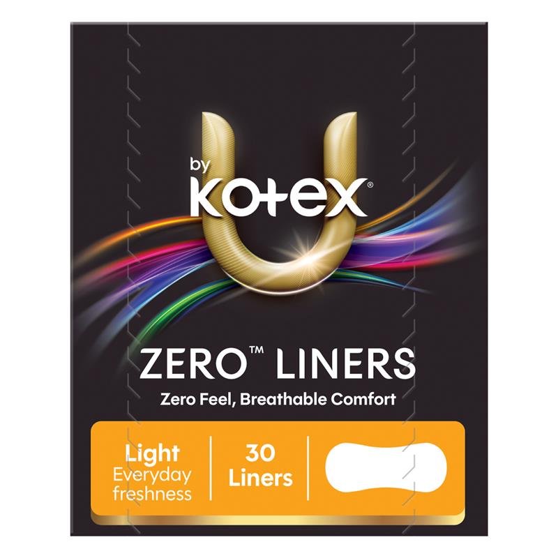 U by Kotex Zero 超薄护垫 30片