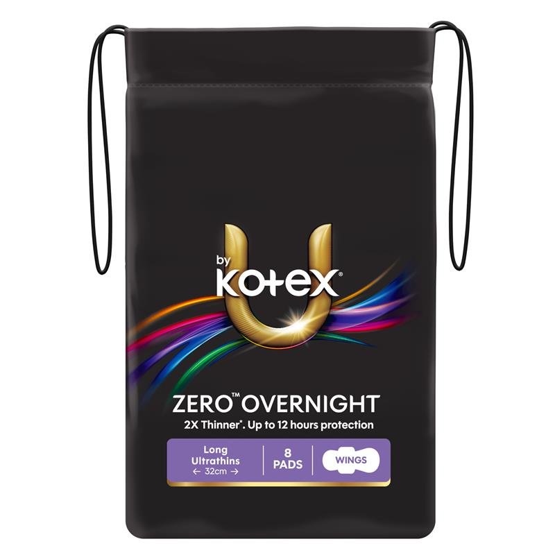 U by Kotex Zero 夜用卫生巾 8片