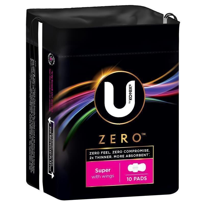 U by Kotex Zero 加量卫生巾 10片