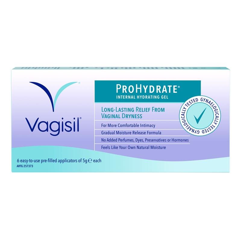 Vagisil ProHydrate 私处内用保湿凝胶 6支×5g