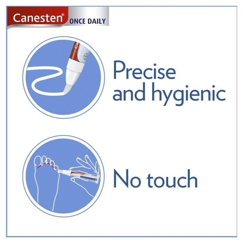 Canesten 每日一次抗真菌足癣膏 含涂抹器 15g