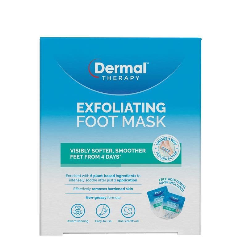 Dermal Therapy 去角质足膜 1双