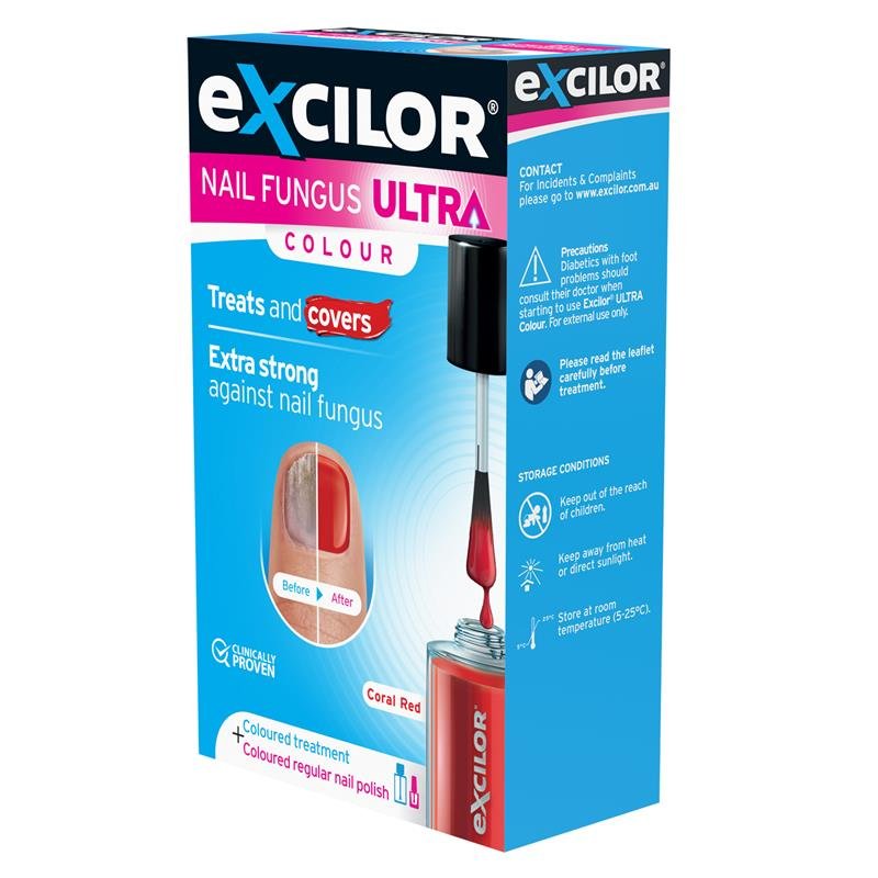 Excilor Ultra 强效甲癣液 红色 30ml