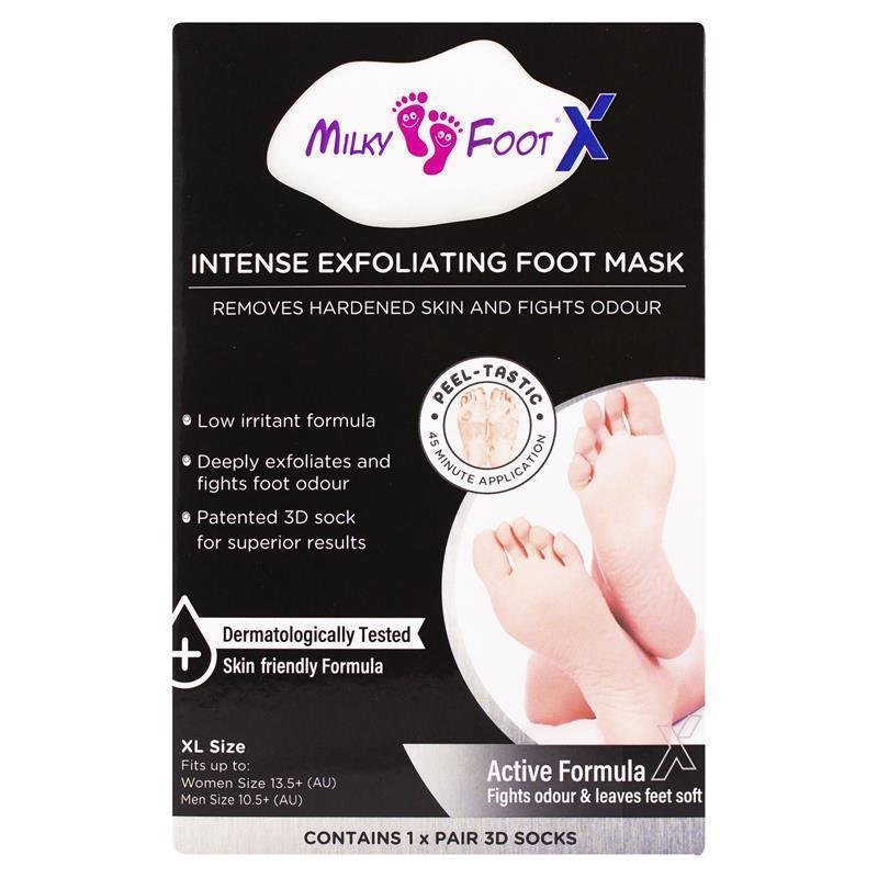 Milky Foot Active 强效去角质足膜 XL加大
