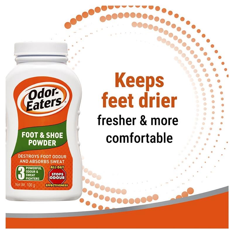 Odor-Eaters 足部鞋用爽身粉 100g