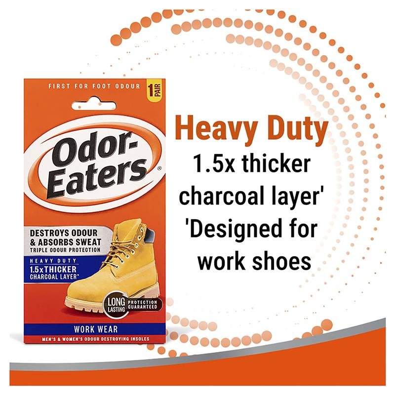 Odor-Eaters 加固除味鞋垫 1双