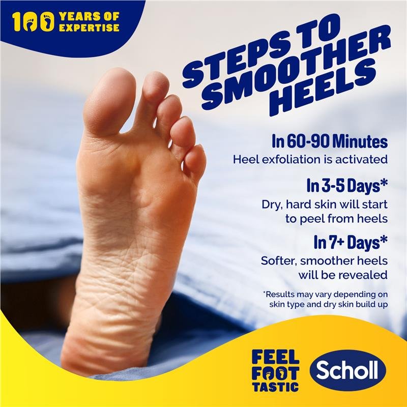 Dr. Scholl's 爽健 足跟去角质膜 1双