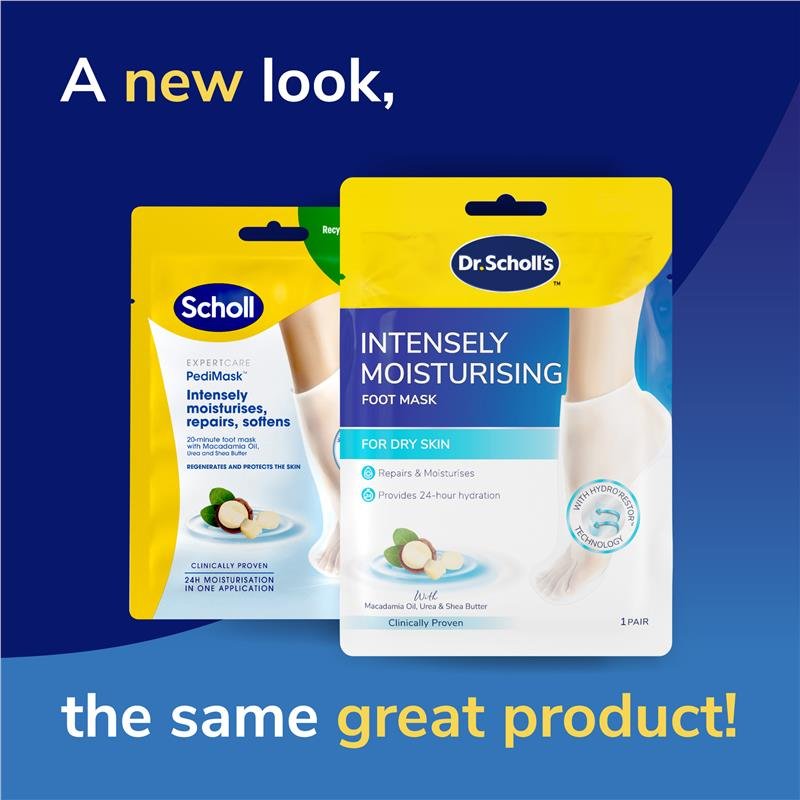 Dr. Scholl's 爽健 保湿足膜 1双