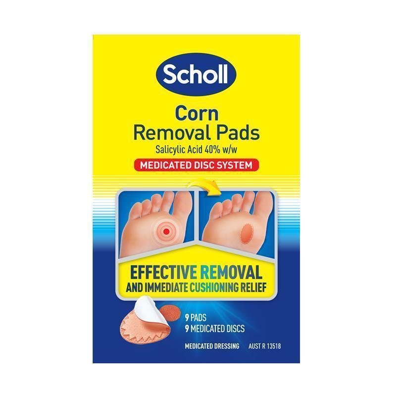 爽健 Scholl 鸡眼去除药物护垫套装 9片