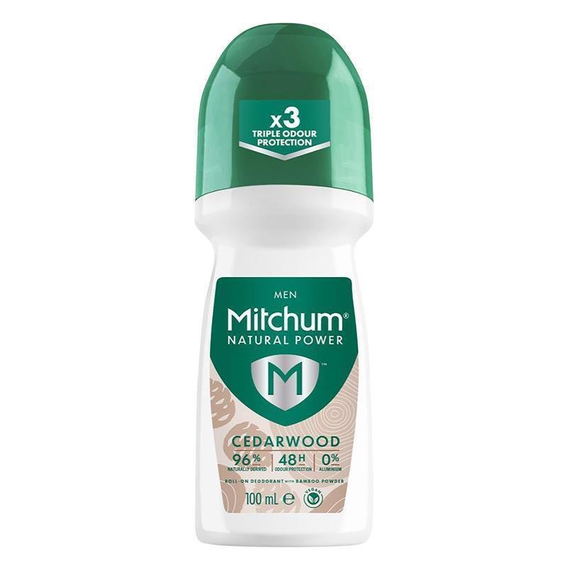 Mitchum 男士 Natural Power 雪松走珠止汗露 100ml