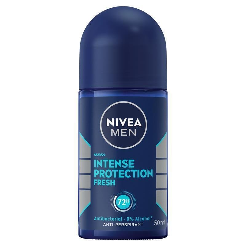 妮维雅 NIVEA MEN 男士强效清新走珠止汗露 72小时 50ml