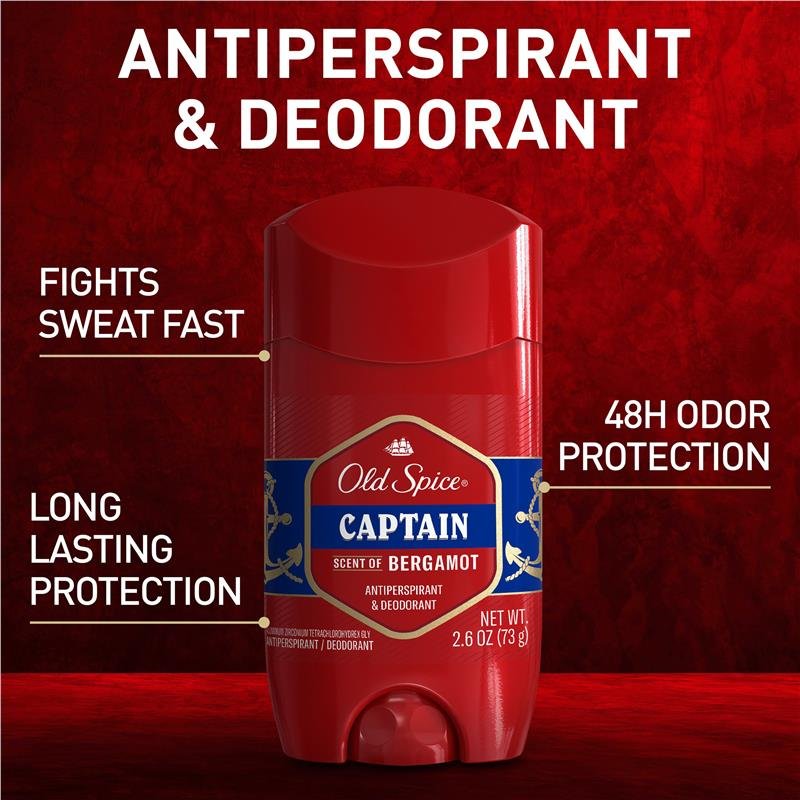 Old Spice Captain 男士止汗除臭棒 73g