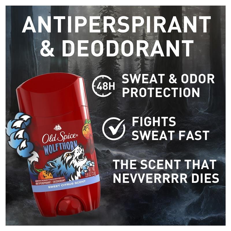 Old Spice Wolfthorn 男士止汗除臭棒 73g