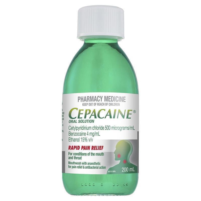 Cepacaine 漱口水 200ml