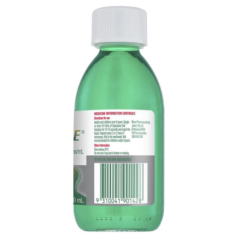 Cepacaine 漱口水 200ml