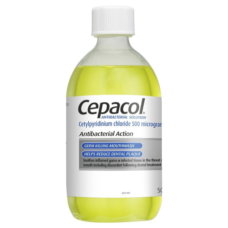 Cepacol 漱口水 原味 500ml