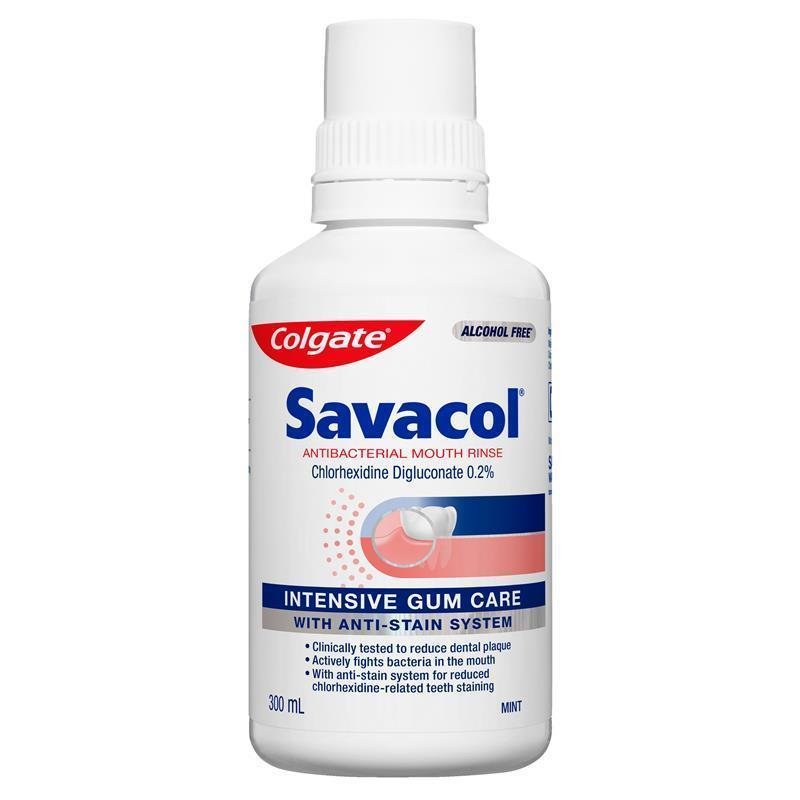 高露洁 Colgate Savacol 强效护龈薄荷漱口水 300ml