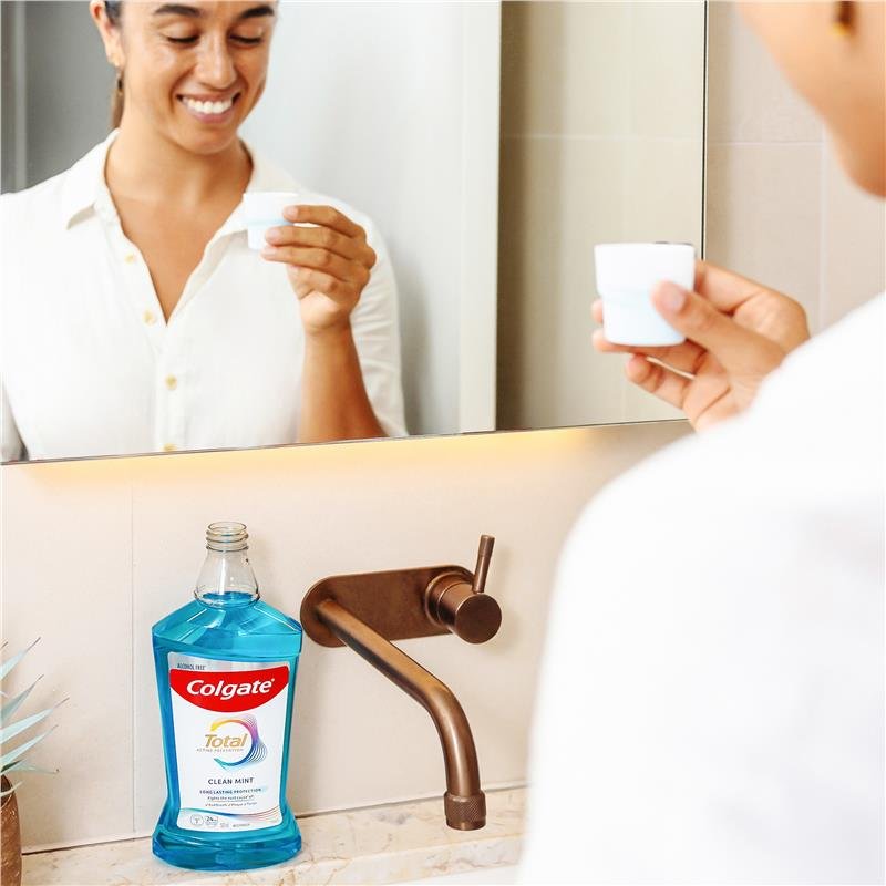 高露洁 Colgate Total 全效清洁薄荷漱口水 500ml