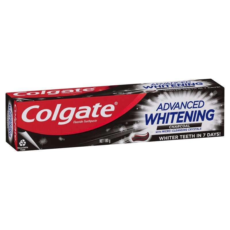 高露洁 Colgate 高效美白炭黑牙膏 180g