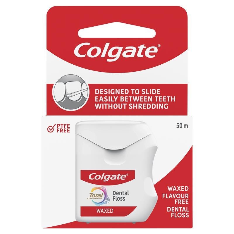 高露洁 Colgate Total 含蜡牙线 50m